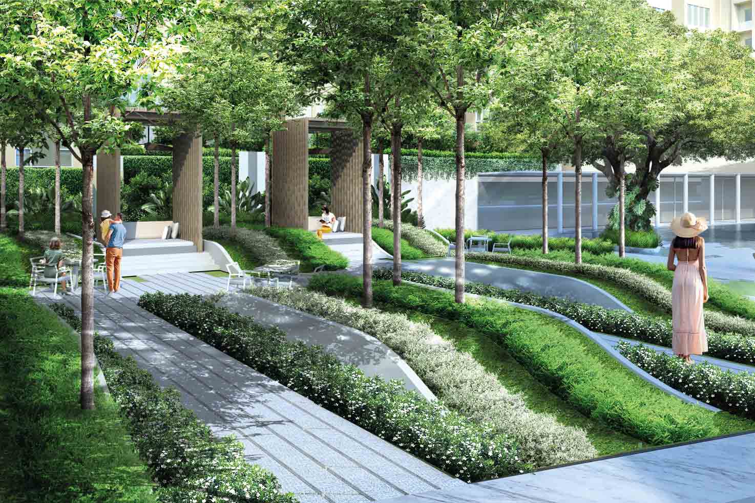 Duplex apartments in New Alipore